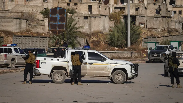 Aleppo skyline under heightened security after Drone attack Aleppo