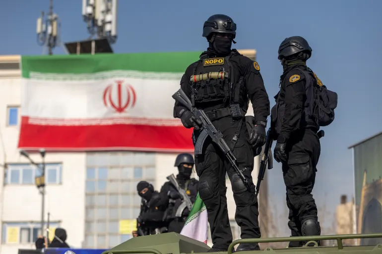 Human rights vigil highlighting Iran unrest casualties