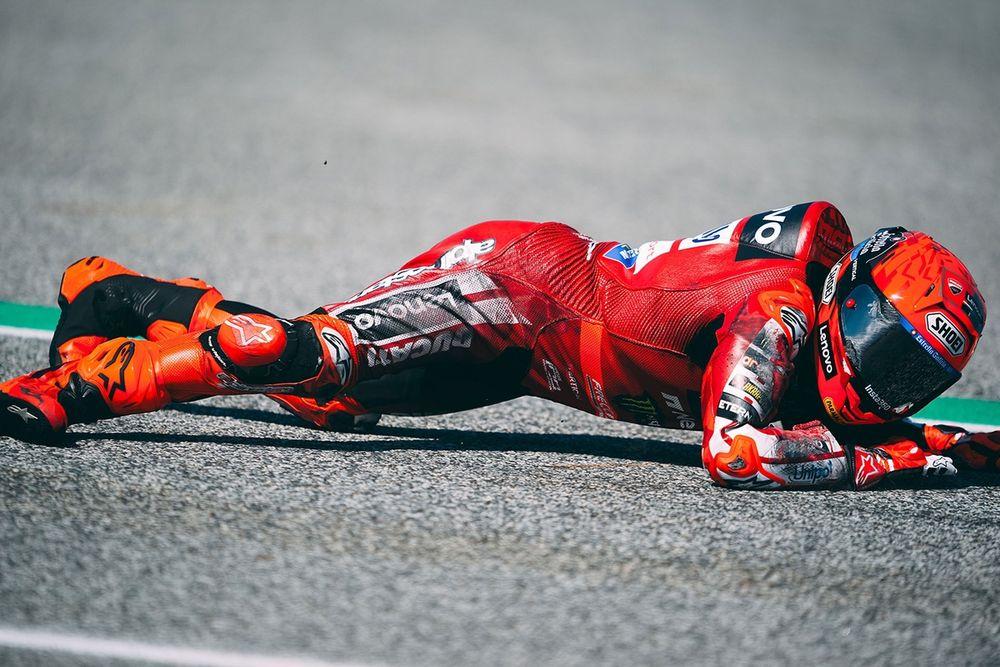 Ducati racing news shows Marc Marquez sidelined with foot fracture in 2026
