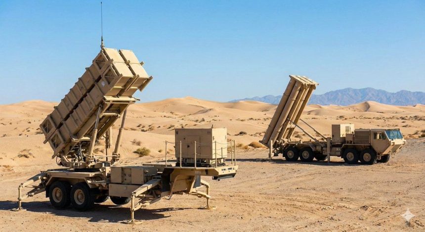 Middle East drone attacks over conflict zone at night 2026