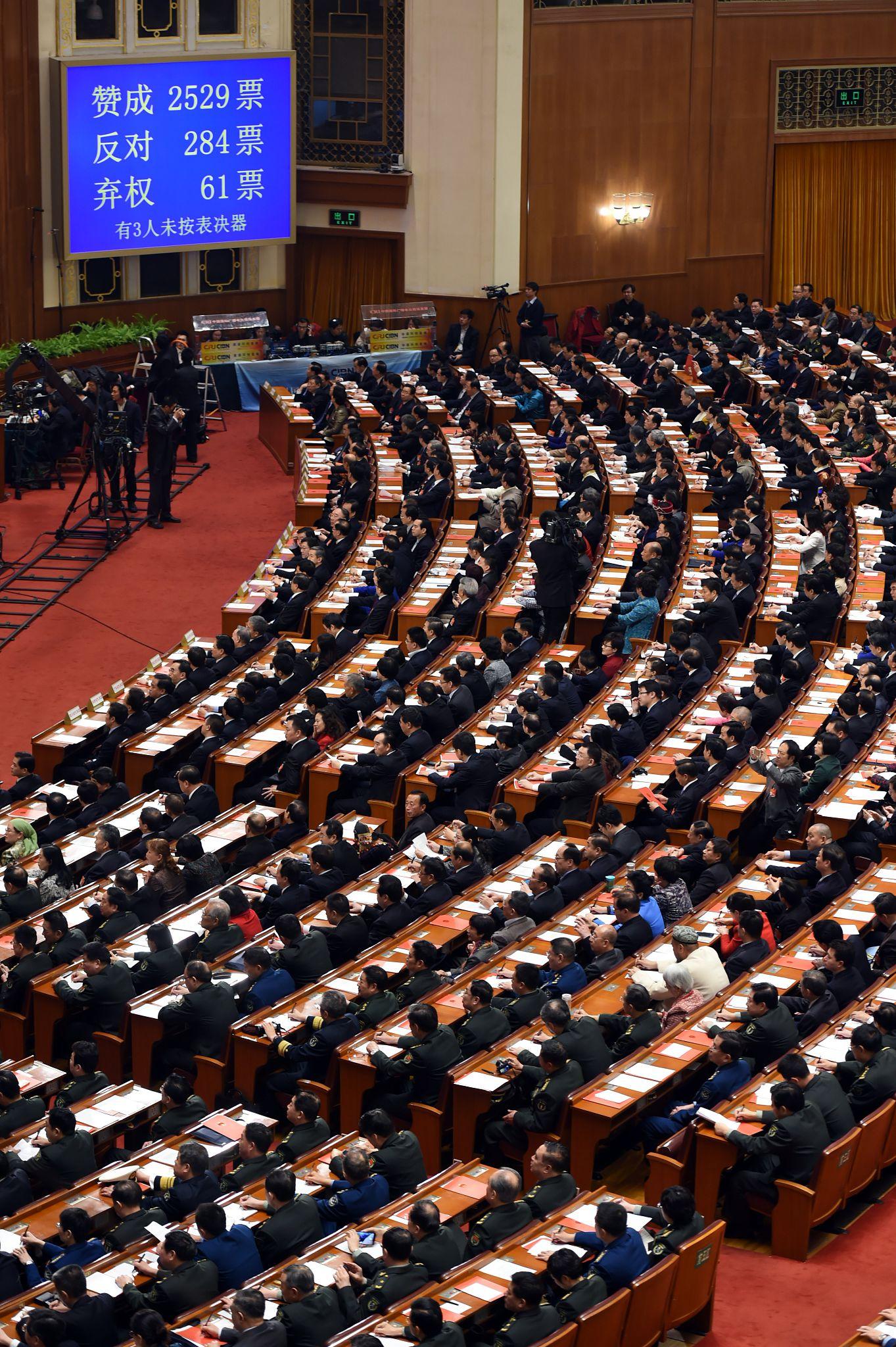 China removes 3 lawmakers as defense sector investigation widens
