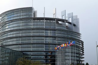 European Parliament in Strasbourg amid EU deepfake porn concerns