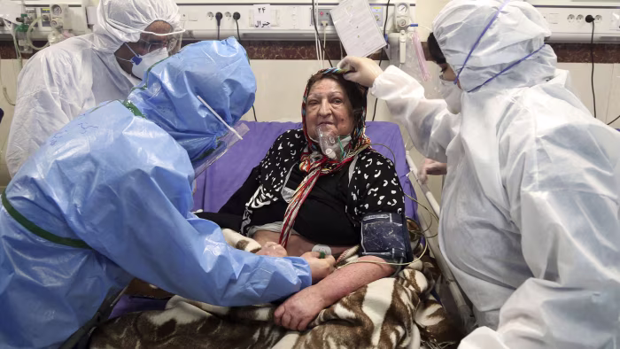 Ambulances queue outside hospitals amid Iran hospitals crisis