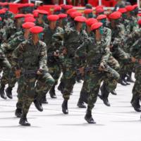 Venezuela defense forces presence in Caracas 2026