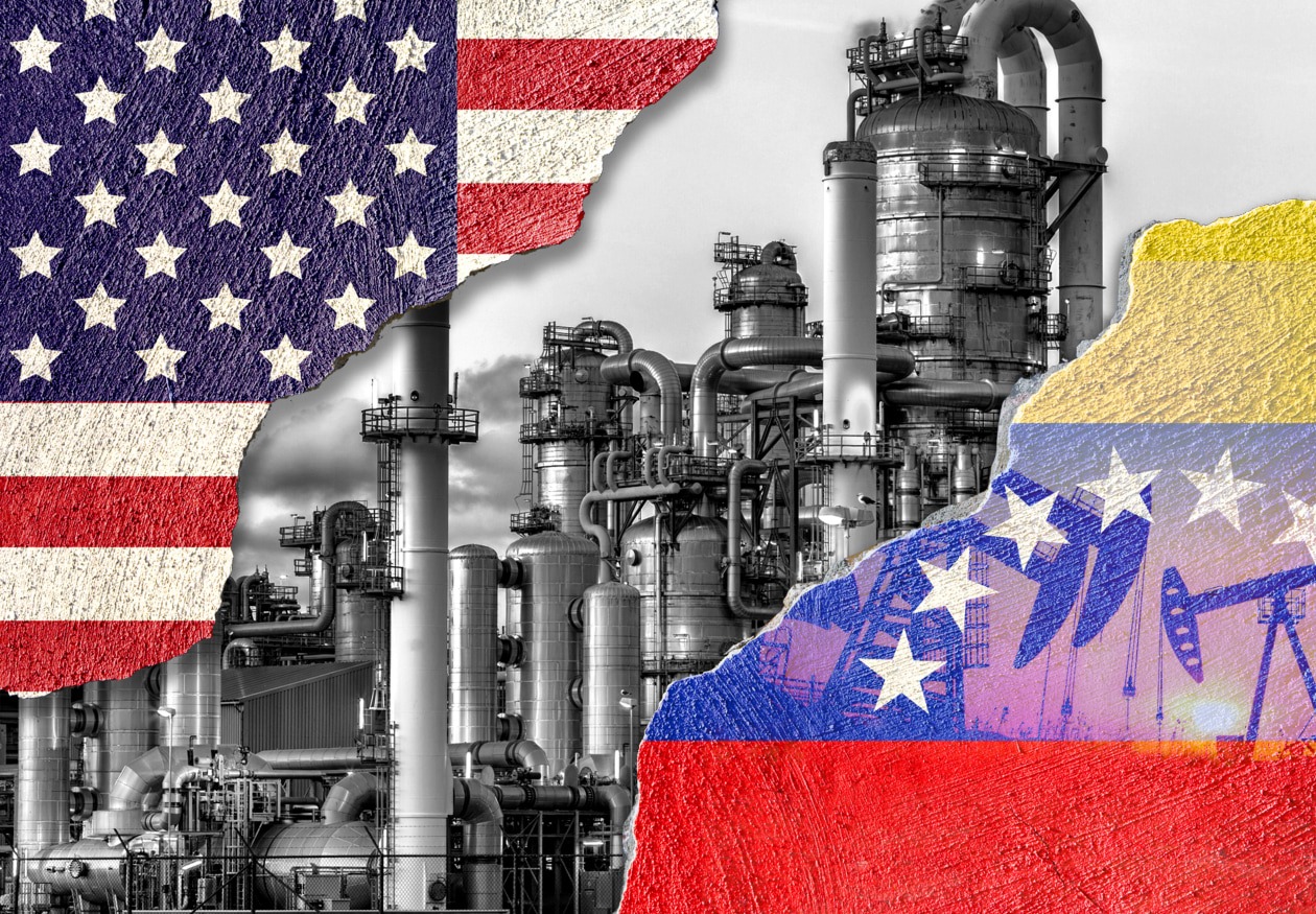 US controlled Venezuelan oil sales refinery operations increasing production capacity in 2026
