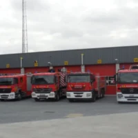 Geel fire zone & Citymesh launch drone to assess interventions