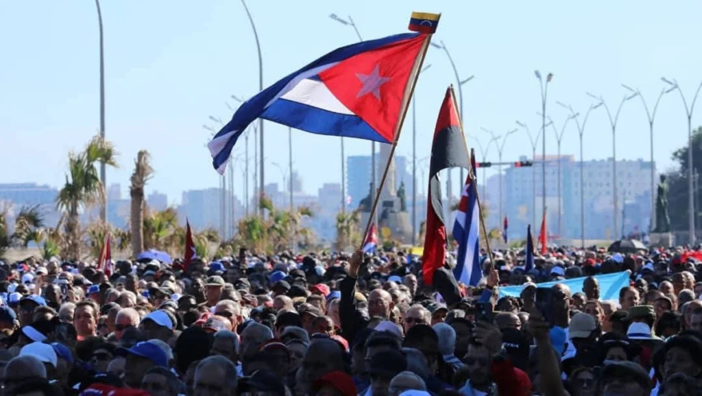 Protesters gather in Havana reflecting ongoing Cuba US tensions