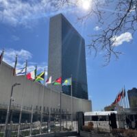 Middle East crisis UN diplomats discussing security