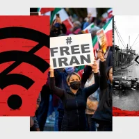 Iran internet shutdown impact in Tehran city blackout