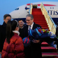 Starmer China visit begins in Beijing during high level UK China talks