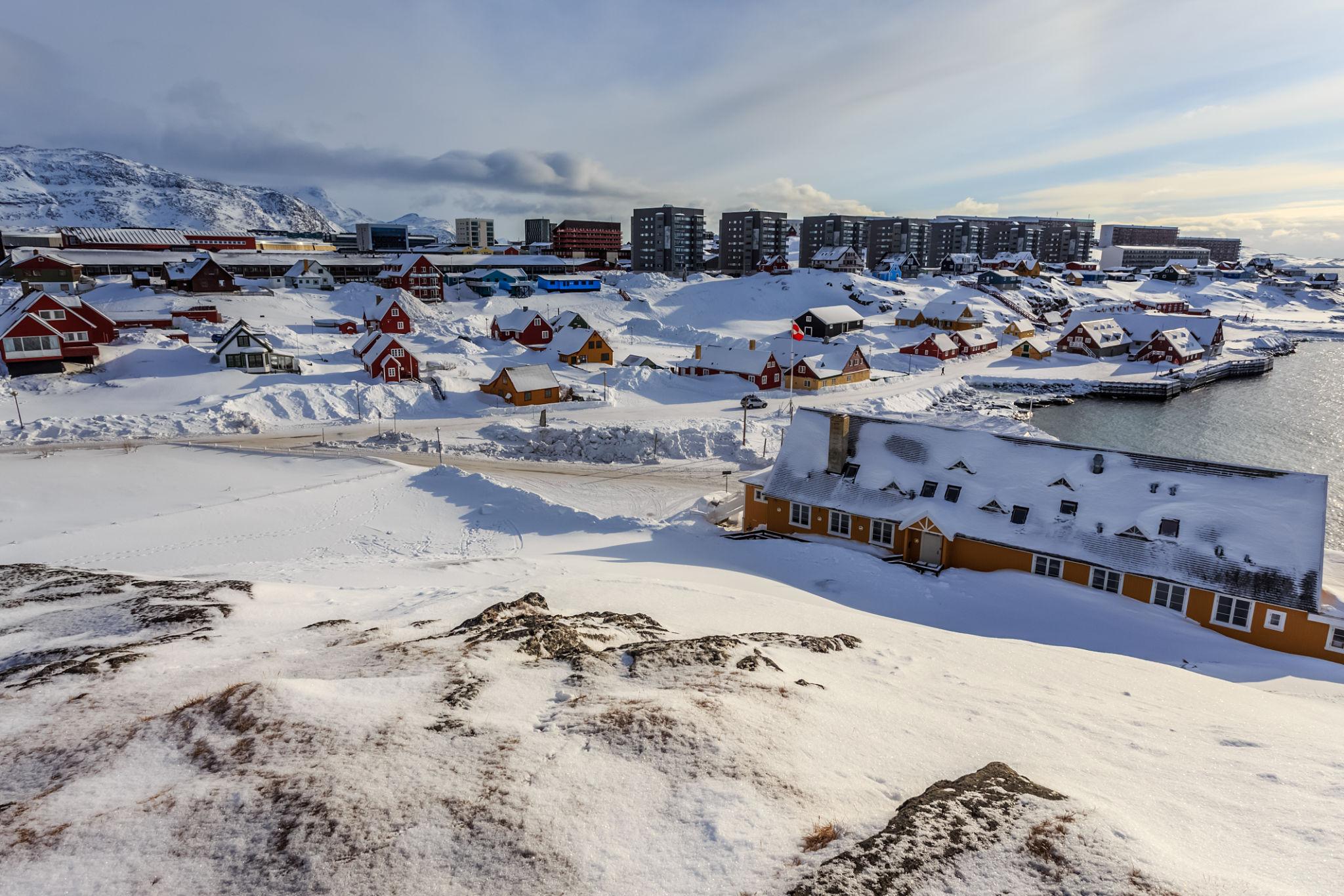 Medical personnel participating in Greenland humanitarian support mission in Arctic conditions