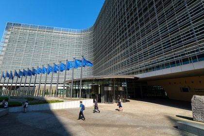 EU budget clash negotiations involving France and Germany centre on the European Commission in Brussels.