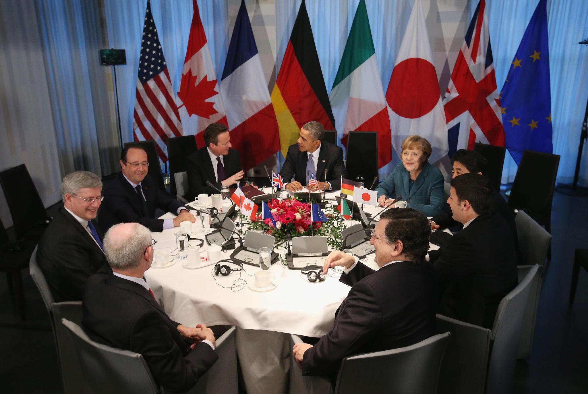 international nuclear negotiations global summit flags