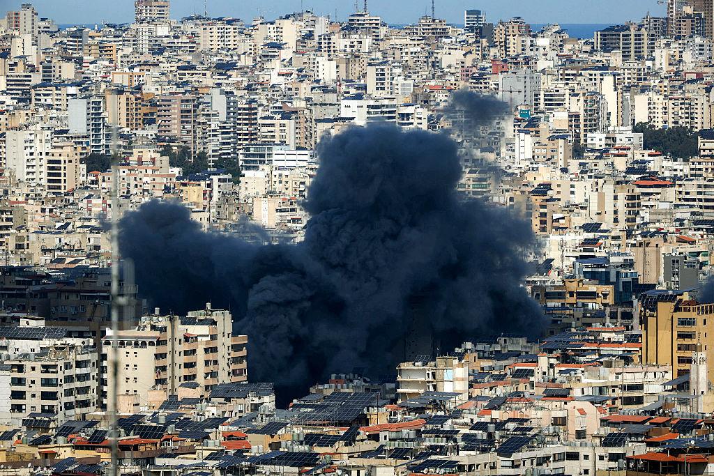 military escalation analysis Israel Lebanon border airstrike scene