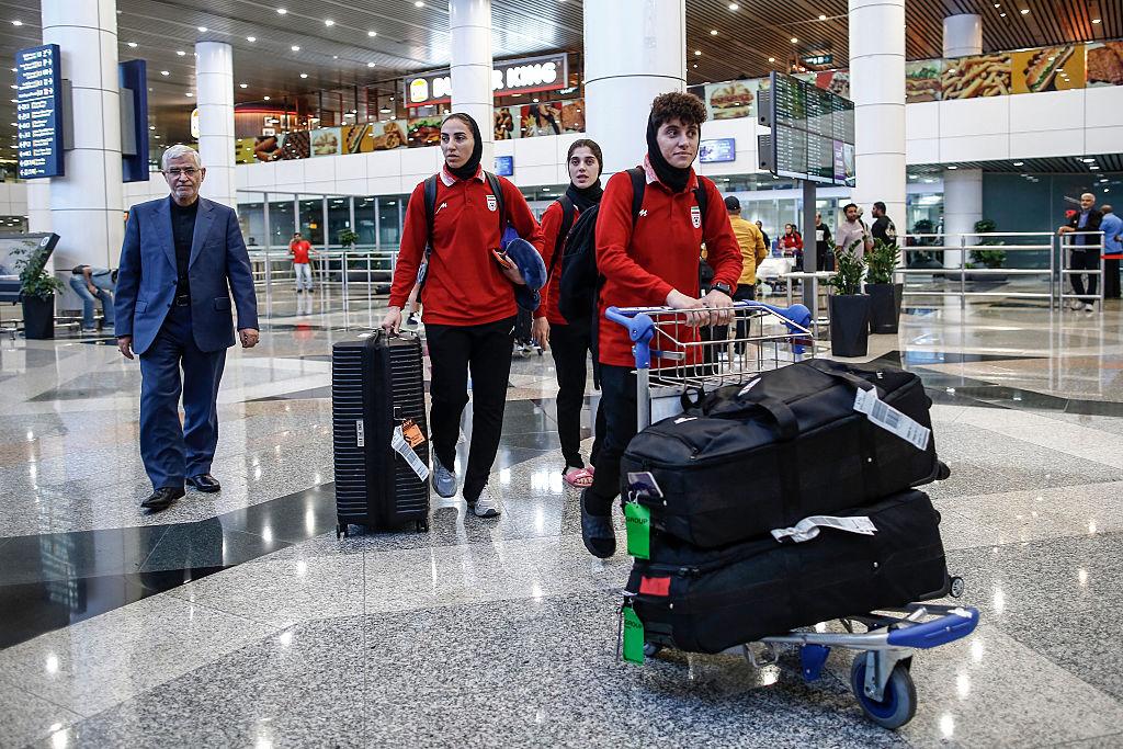 global media covering women sports Iran crisis after asylum controversy
