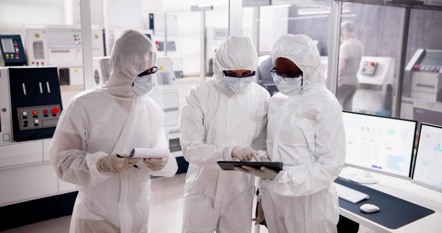 Wafer production process highlighting AI semiconductor demand surge in chip industry