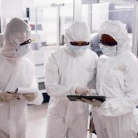 Wafer production process highlighting AI semiconductor demand surge in chip industry