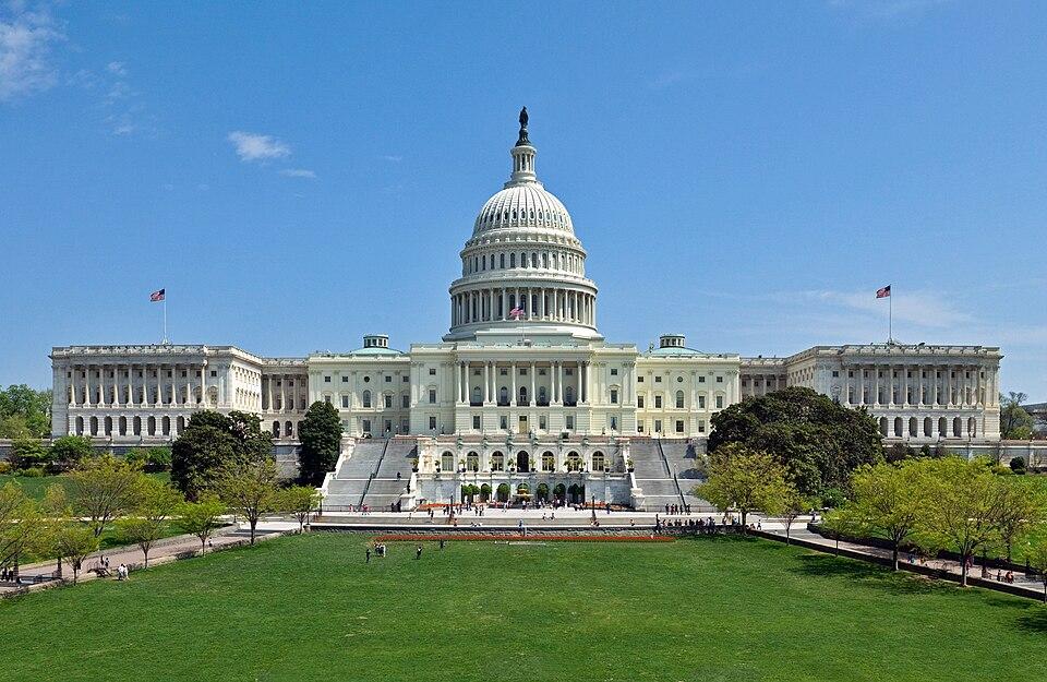 US Capitol in Washington as US midterm election spending reaches record levels