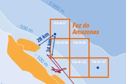 Petrobras Foz do Amazonas drilling offshore platform in Brazil