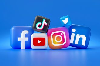Meta youth safety and social media apps on smartphone