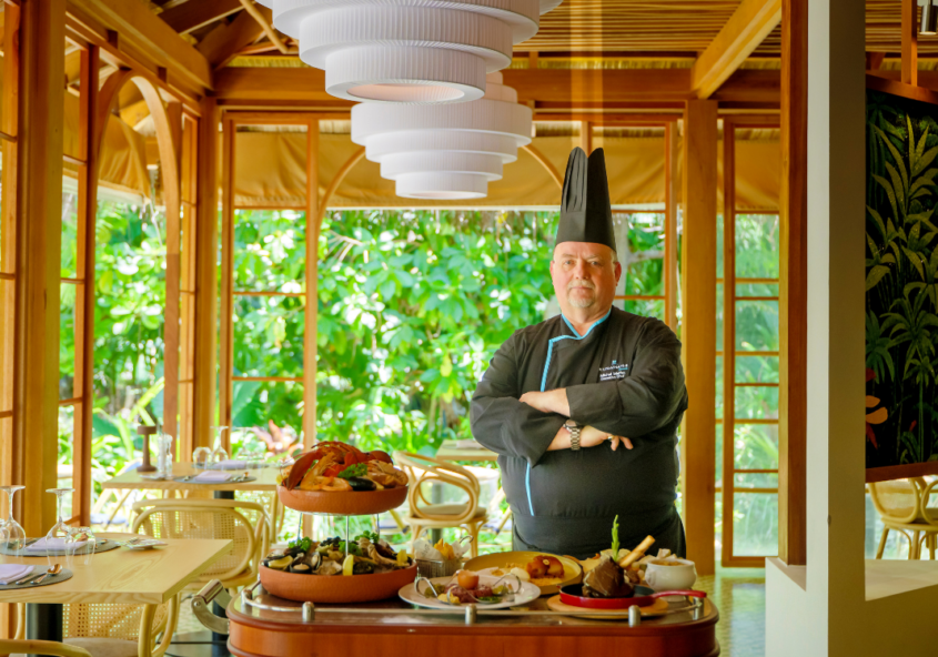 Michel Muffat Maldives executive chef at Kuramathi resort