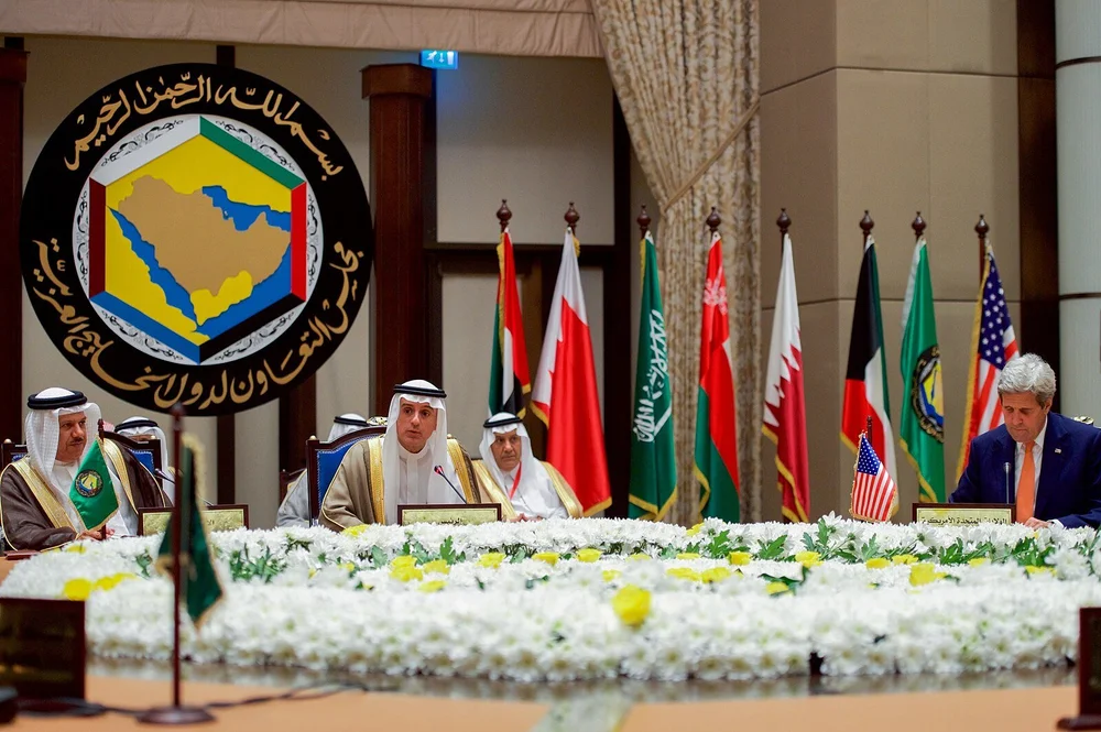 Global politics analysis showing international diplomatic engagement in Abu Dhabi