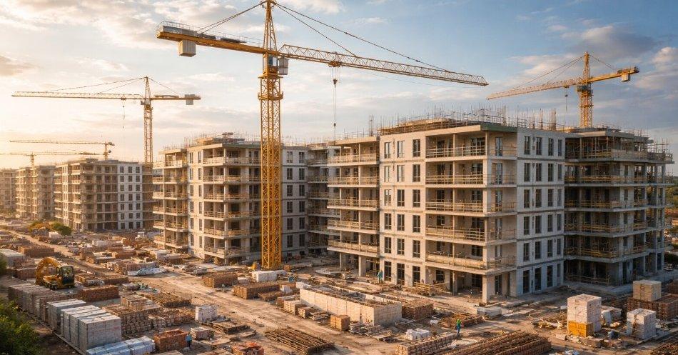 Residential construction illustrating efforts to increase affordable housing supply across Europe.