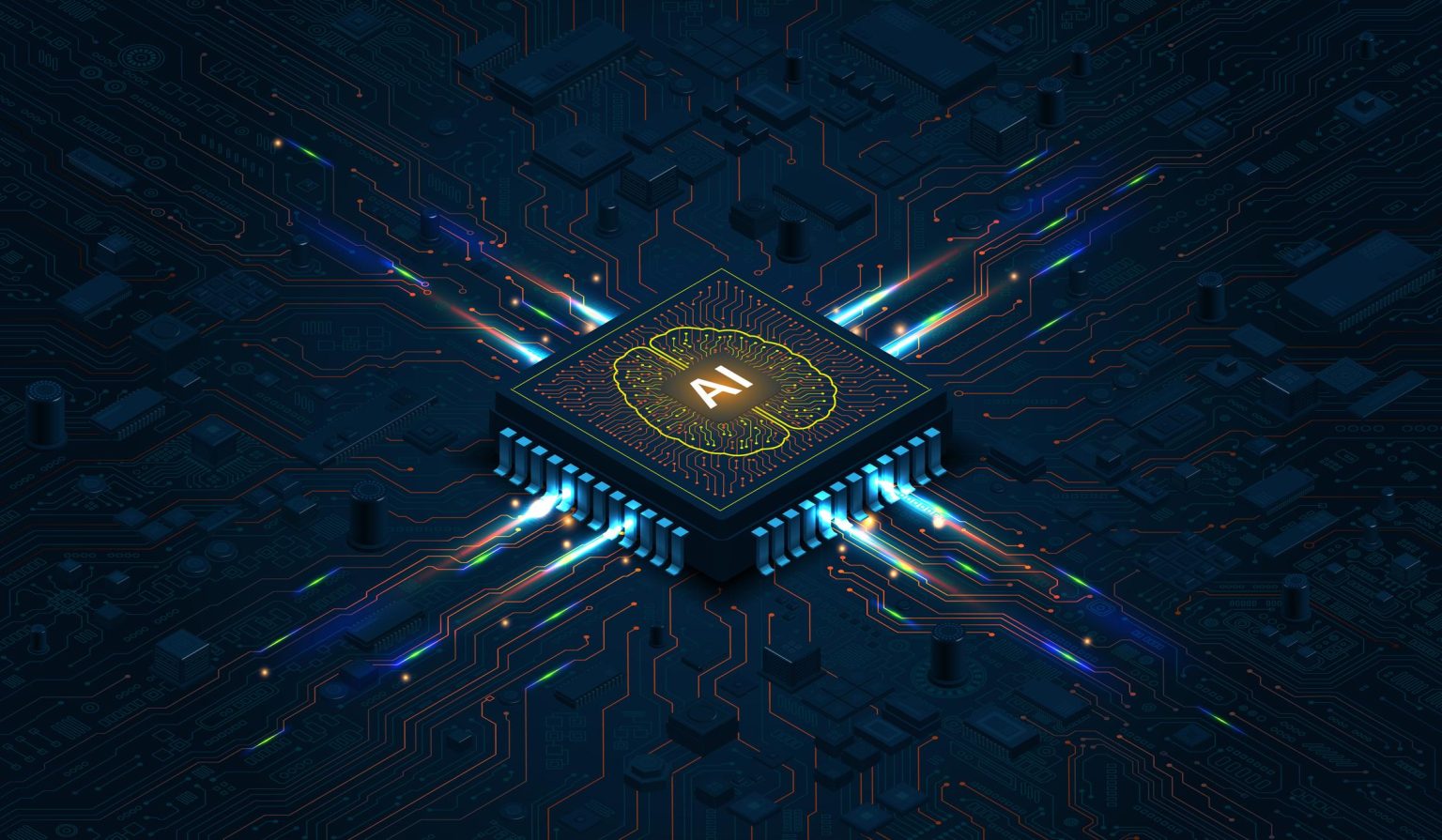 Artificial intelligence hardware smart speaker concept for next generation homes