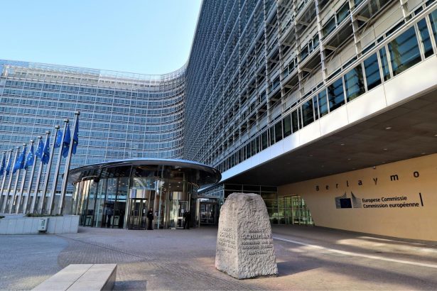 European Commission in Brussels as EU industrial heat auction terms are announced