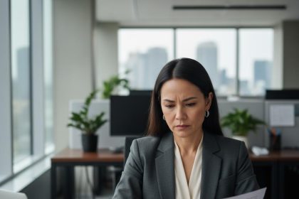 First-time company directors reviewing legal paperwork before registering a business