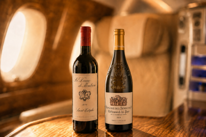 Emirates English sparkling wine Wiston Estate Brut NV joins the airline’s Premium Economy wine selection