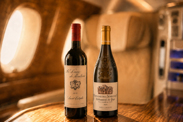 Emirates English sparkling wine Wiston Estate Brut NV joins the airline’s Premium Economy wine selection