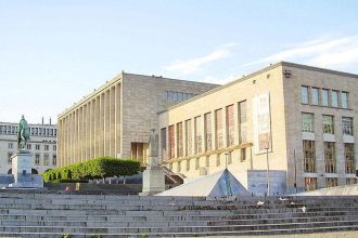 Royal Library of Belgium in Brussels, venue of the maternal and child health conference