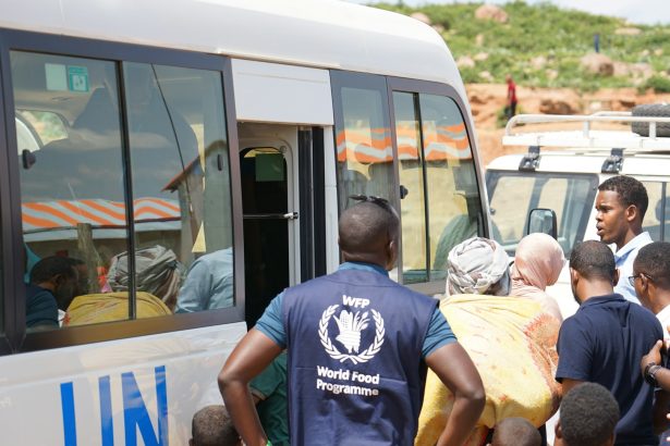 Ethiopia bus crash scene after passenger bus plunged into a river killing at least 28 people in 2026
