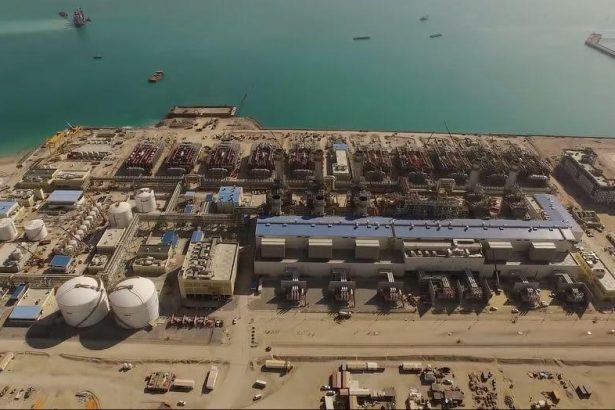 Shuwaikh desalination plant infrastructure in Kuwait