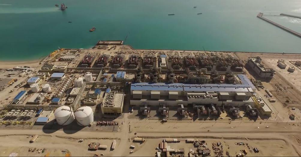 Shuwaikh desalination plant infrastructure in Kuwait