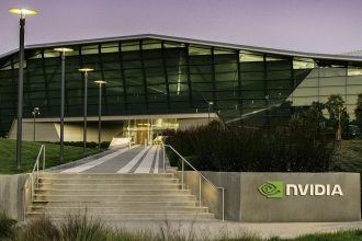 Nvidia headquarters representing AI chip industry