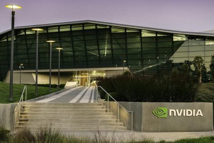Nvidia headquarters representing AI chip industry