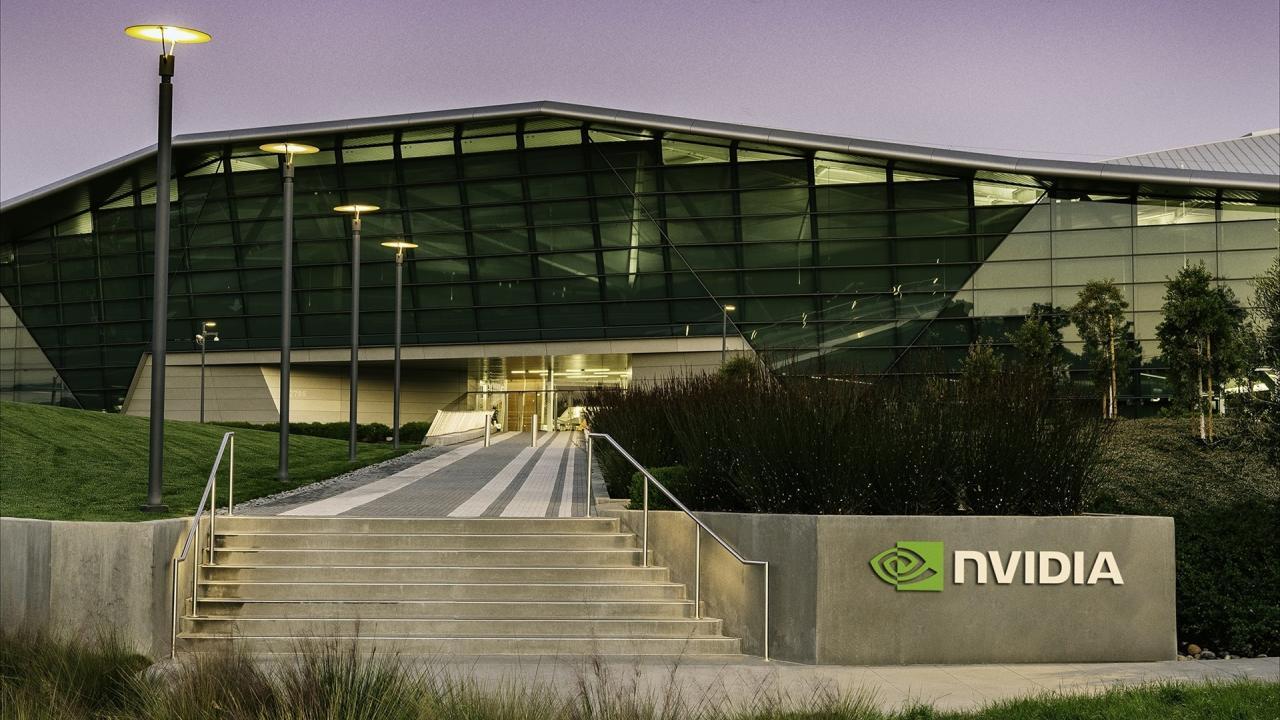 Nvidia headquarters representing AI chip industry