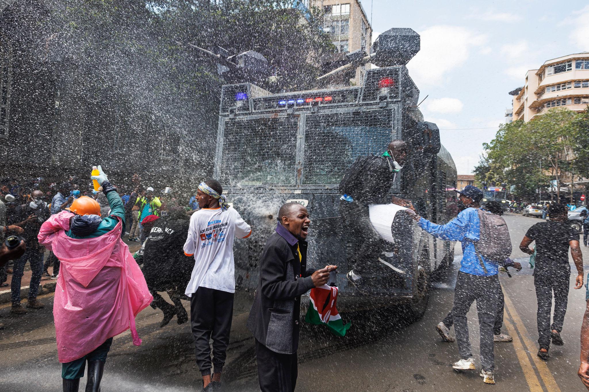 Disease Outbreak Preparedness debate during public protests in Kenya