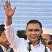 Bangladesh Prime Minister taking oath at Bangabhaban in Dhaka 2026