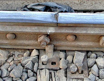 Broken rail joint discovered during Spain Train Accident Investigation