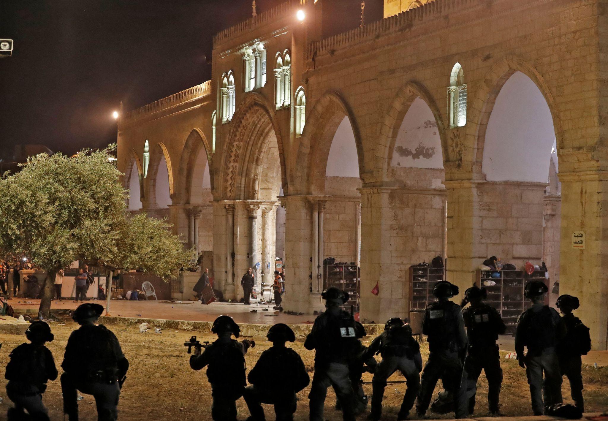 Jerusalem security update police deployment Old City