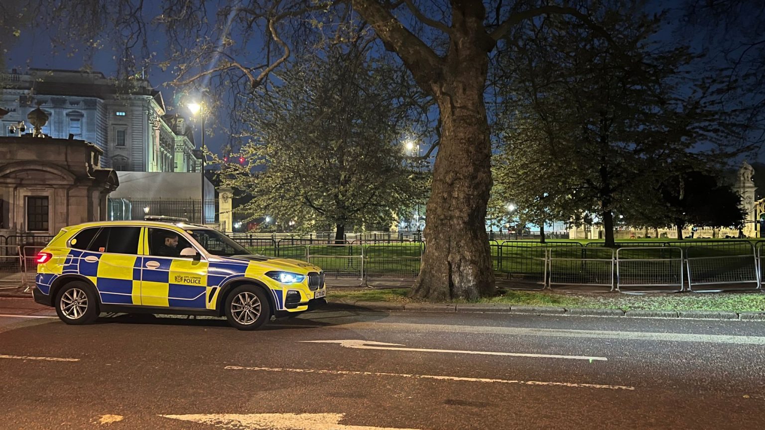 Royal Investigation unfolding outside London palace during 2026 legal inquiry