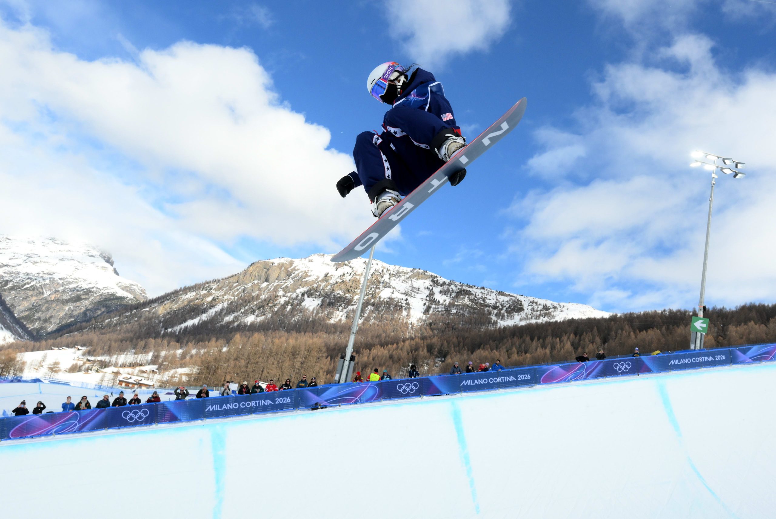 Olympic snowstorm delay disrupting freestyle skiing competition