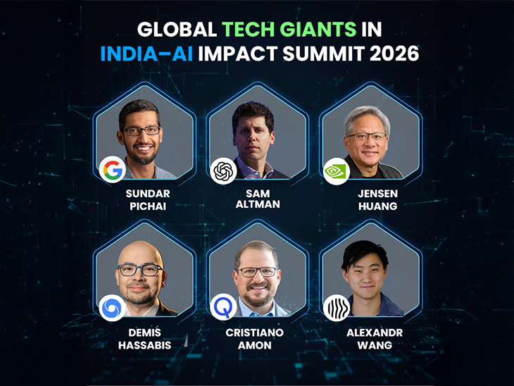 Policy discussion panel at India AI Summit in New Delhi