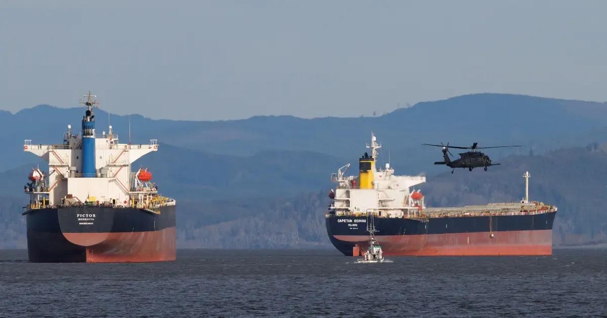 Commercial vessel linked to South Korea maritime security concerns in 2026