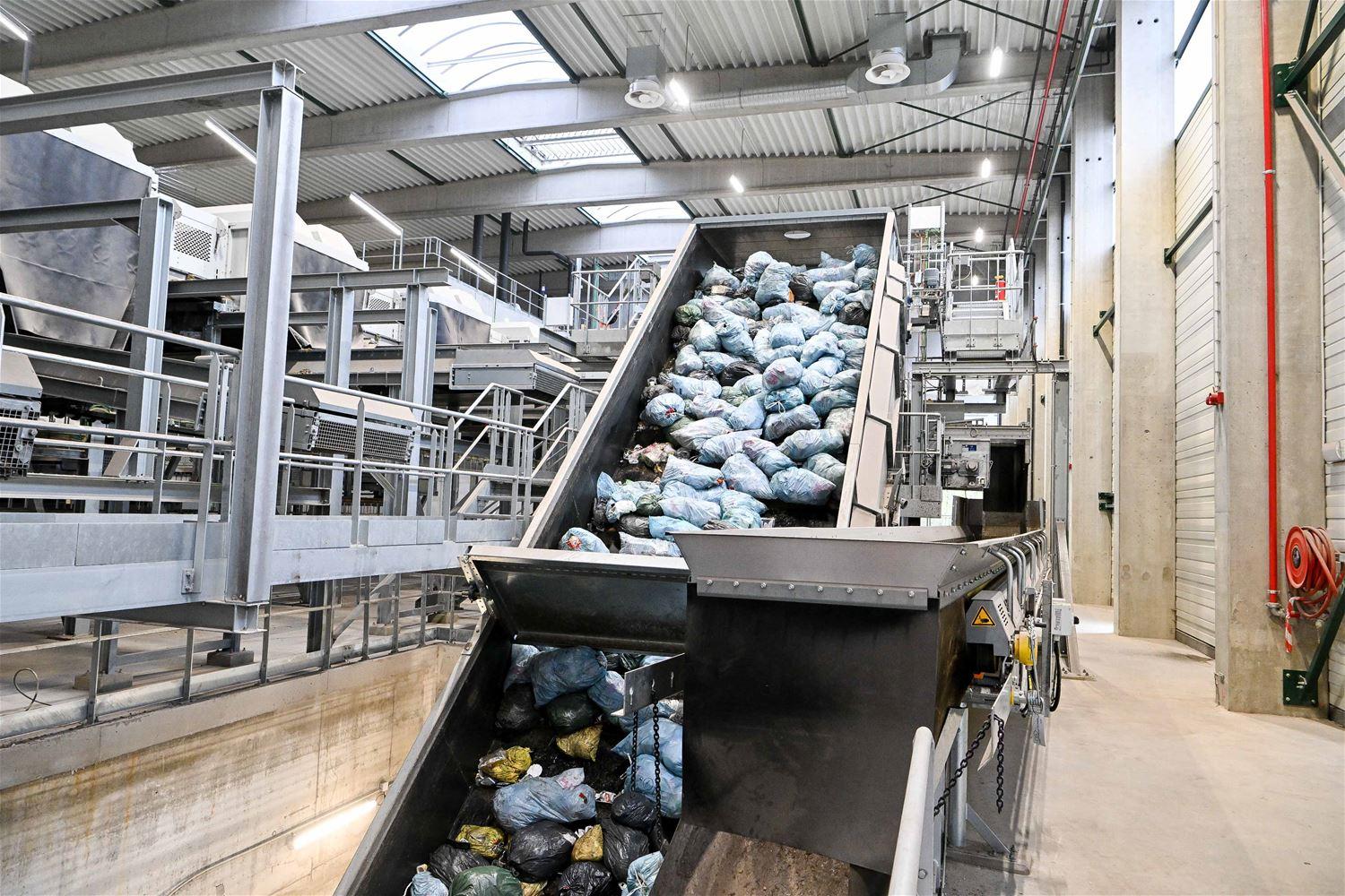 Menen recycling fire at waste processing facility
