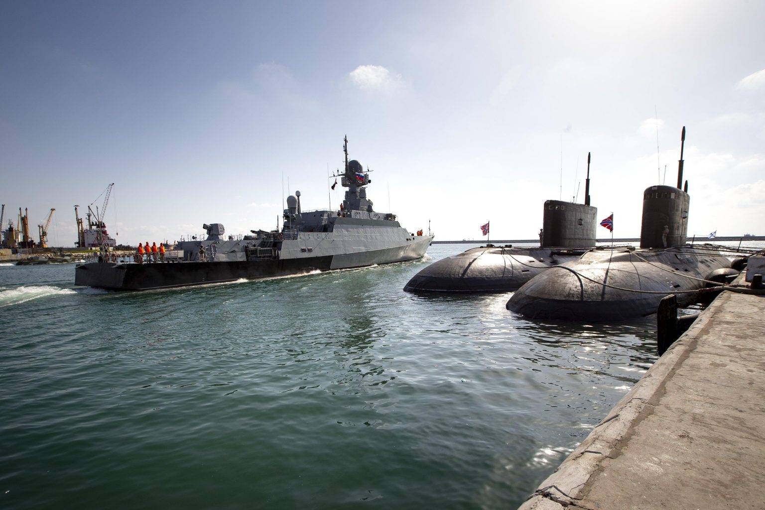 Russia strategic presence in the Middle East through military infrastructure in Syria