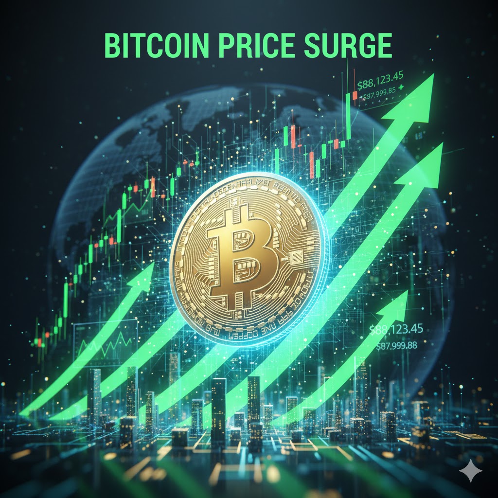 Bitcoin News Today: Bitcoin Heads Towards $87K, Slides 2%
